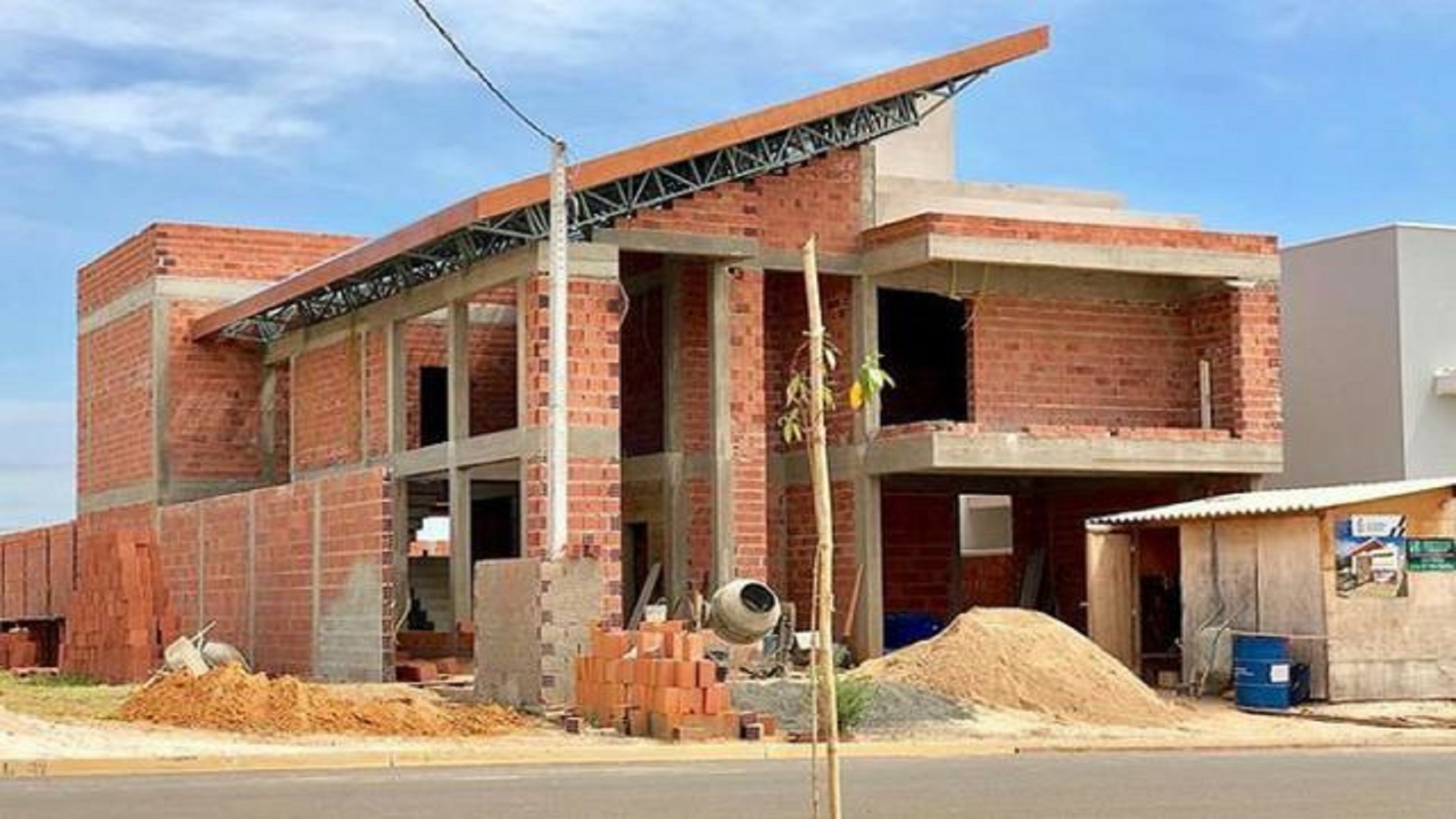 Projeto Estrutural Sobrado - 266m²  - Bairro Inconfidentes, Contagem/MG